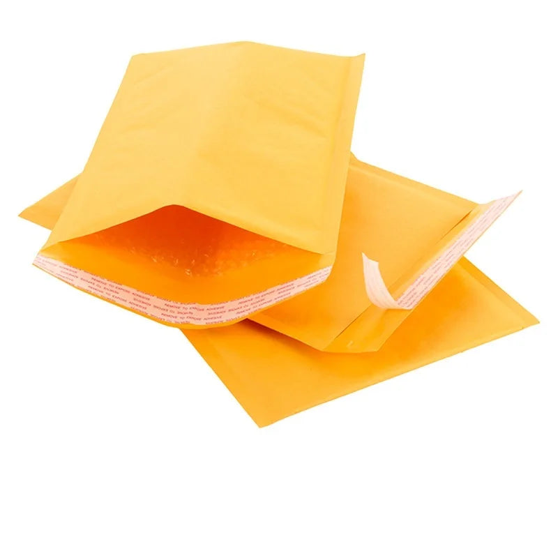50PCS/Lot Kraft Paper Bubble Envelopes