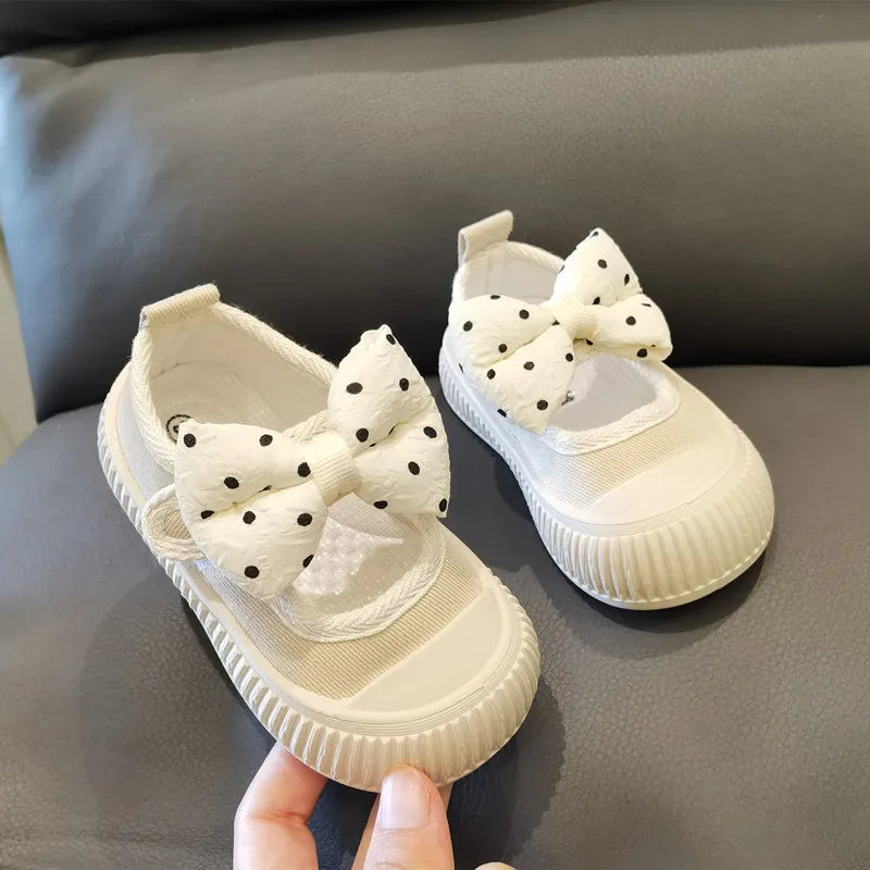 Baby girl Bow tie loafer Sneakers