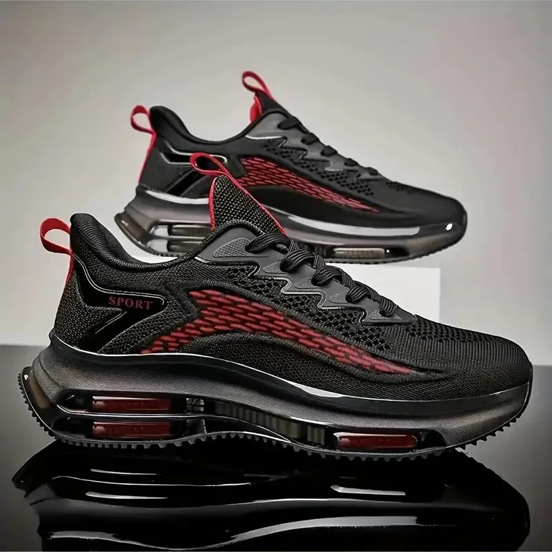 Red Platform Basketball Shoes