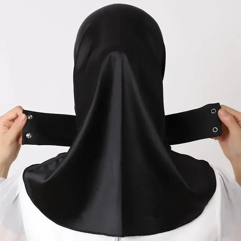 Hijab Muslim Adjustable with Button