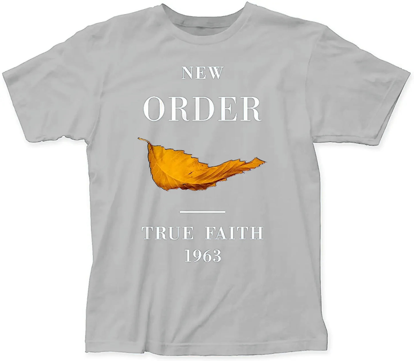 New Order True Faith Fitted Tee Shirt