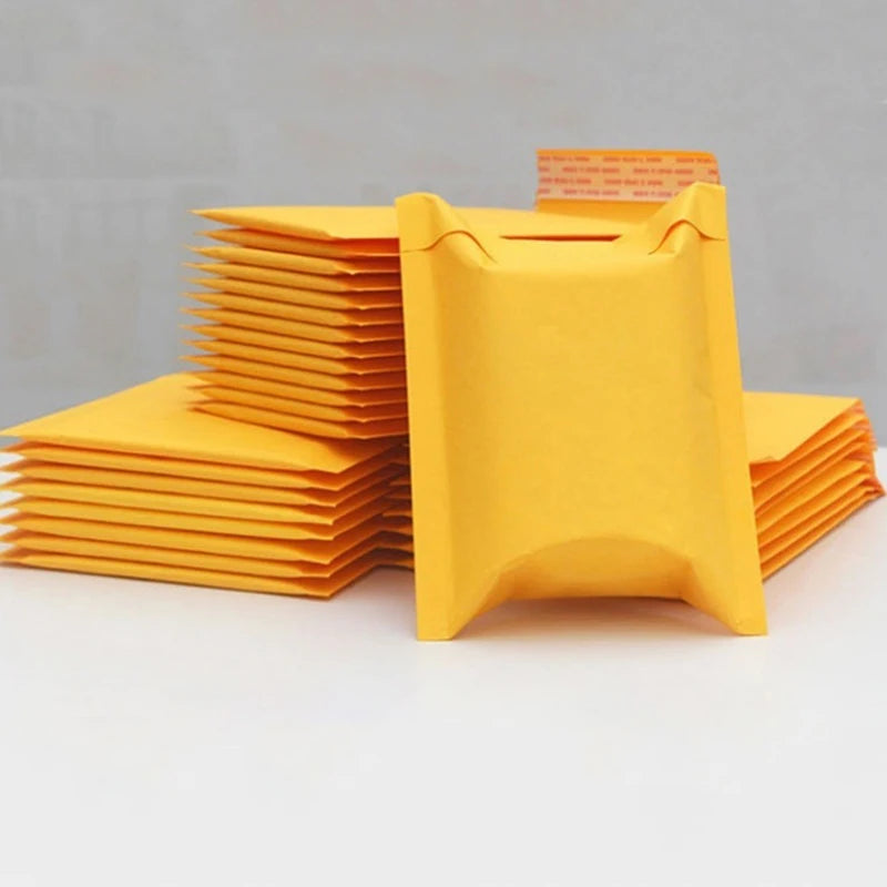 50PCS/Lot Kraft Paper Bubble Envelopes