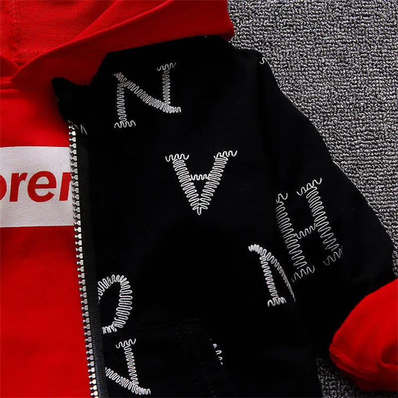 3PCS Boy toddler tracksuit