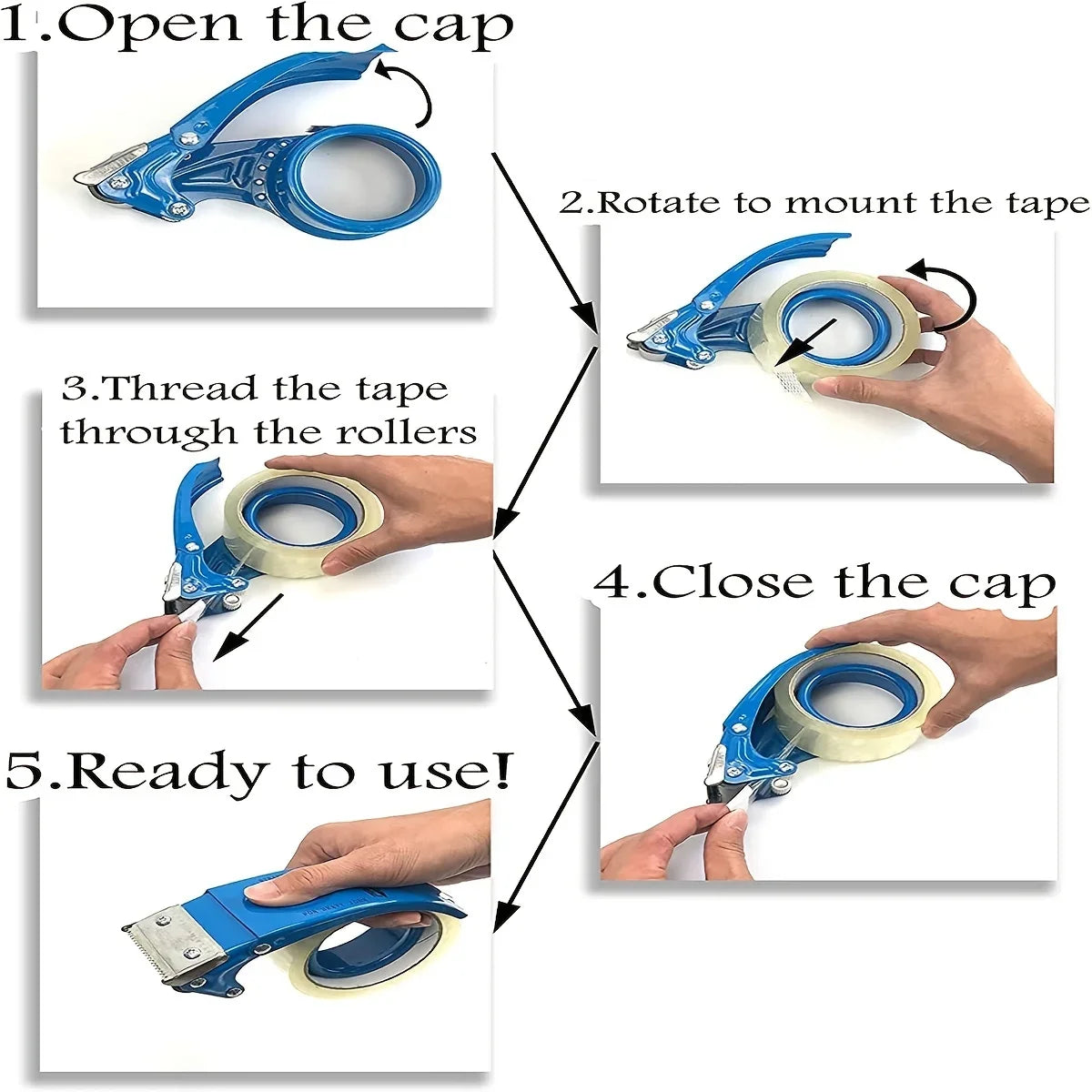 Heavy Duty Shipping Tape Dispenser