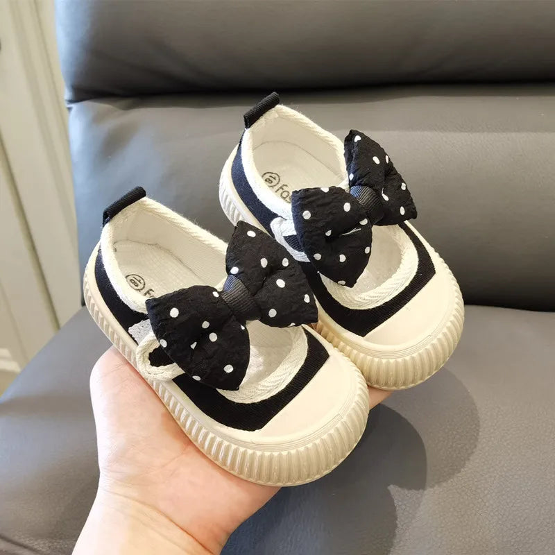 Baby girl Bow tie loafer Sneakers