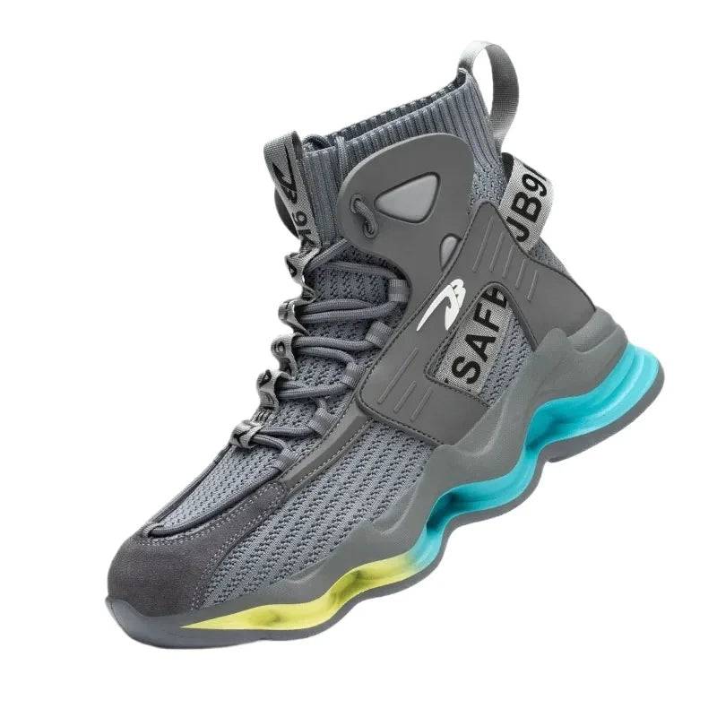 New Safety Shoes Puncture-Proof Work Sneakers
