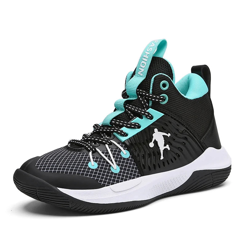 Non-Slip Cushion Boys Basketball Sneakers