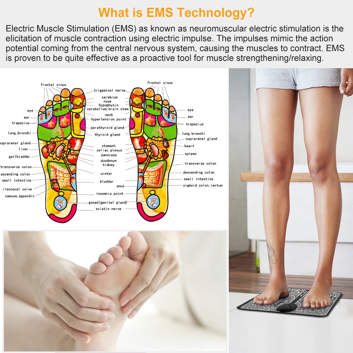 EMS Foot Massage Pad For Mothers' Day