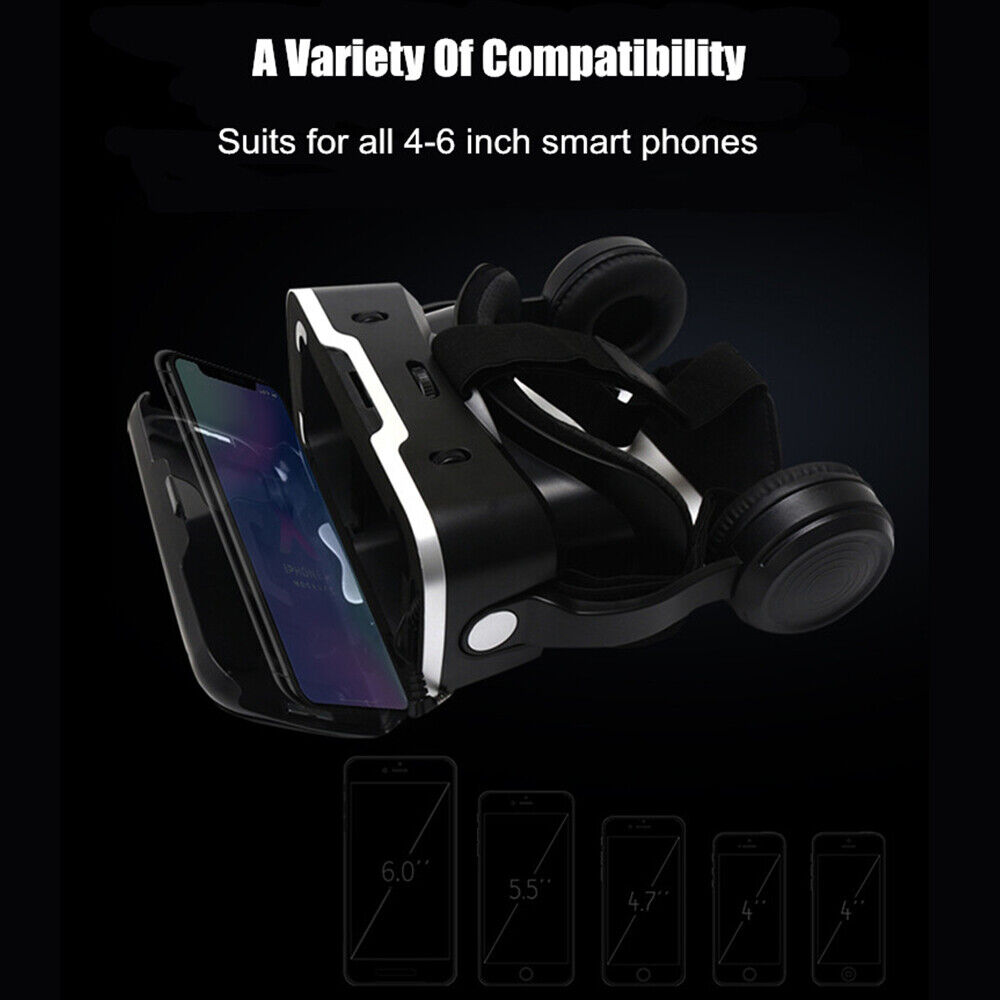 360  VR Headset Goggles 3D Glasses Virtual Reality Headset For Mobile Phone
