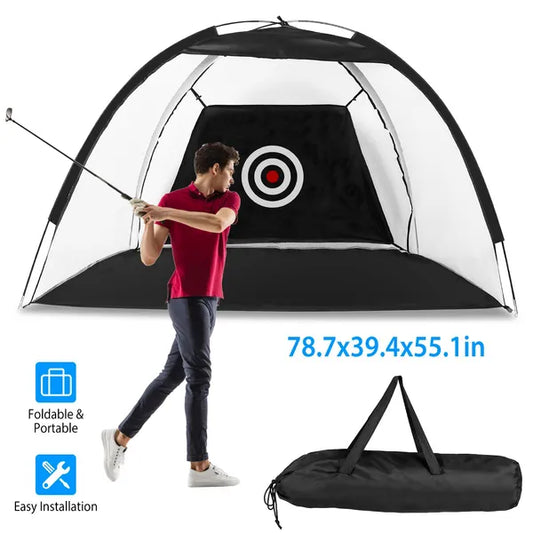 Golf Net, 78.7x39.4x55.1in For Backyard