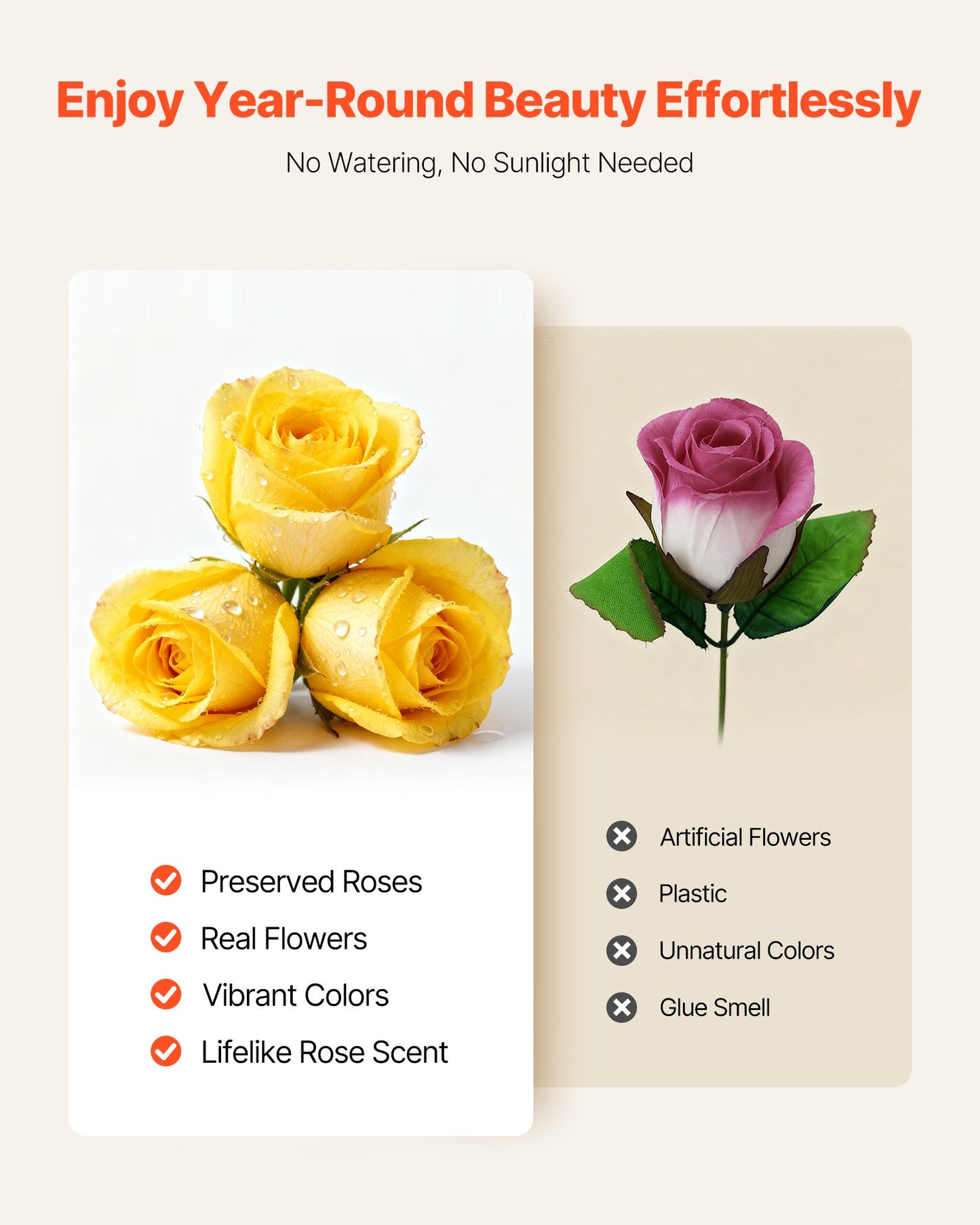 Forever Flowers, 27 Preserved Roses In A Heart Shape Box