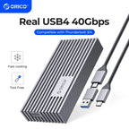 ORICO NVMe M.2 SSD Enclosure USB4 40Gbps PCIe3.0x4