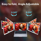 Gaming Backlit External Monitor High-Definition Dual Triple Screen Extender for Productivity Rospider