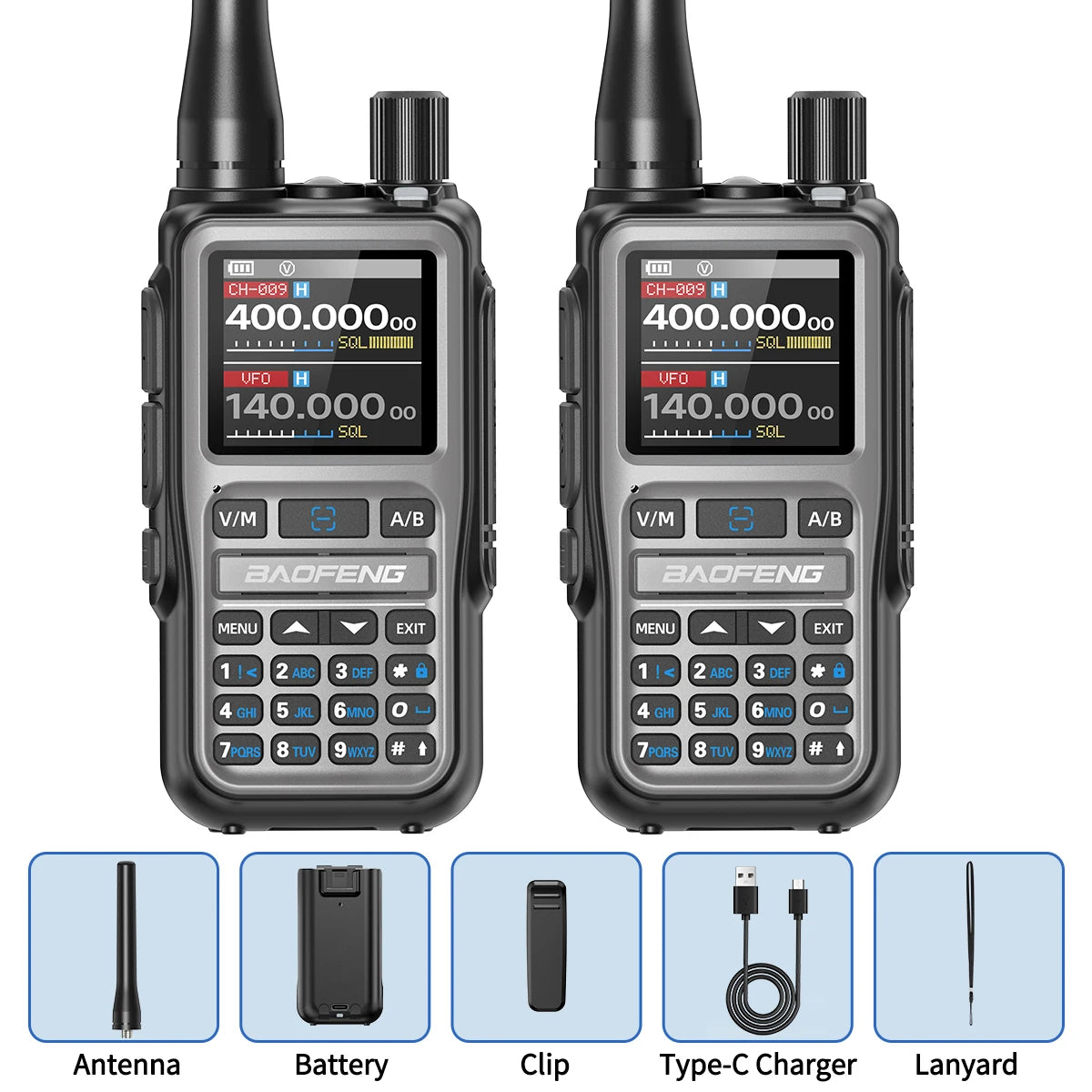 BAOFENG UV-5R Mini Walkie Talkie Multi Band