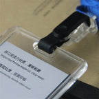 ID Card Holder Keychain