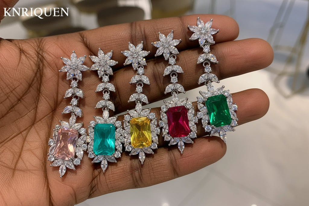 KNRIQUEN DROP EARRINGS