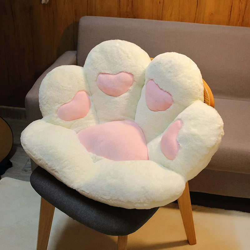 Bear & Cat Paw Pillow Animal Cushion Stuffed Plush Sofa