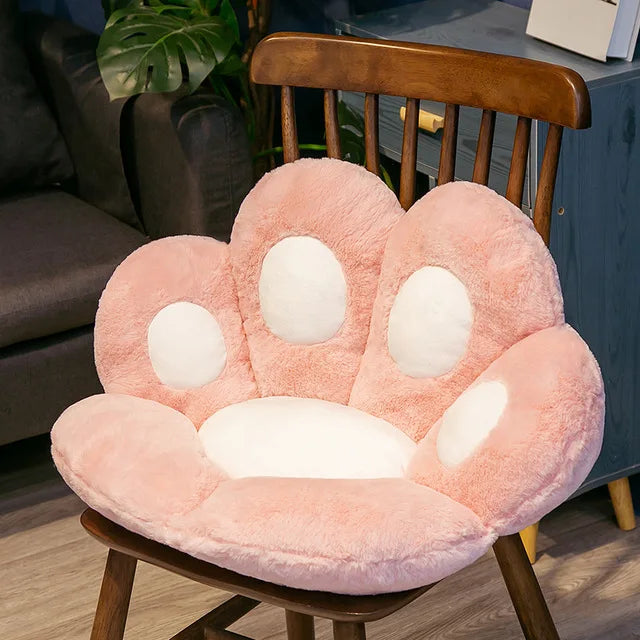 Bear & Cat Paw Pillow Animal Cushion Stuffed Plush Sofa