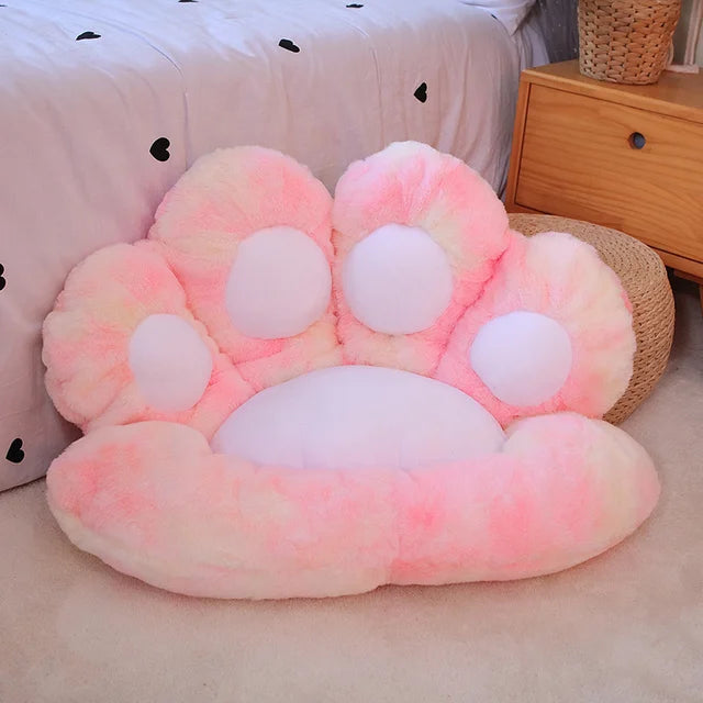 Bear & Cat Paw Pillow Animal Cushion Stuffed Plush Sofa