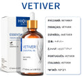 HIQILI 100ML Lavender Jasmine Rose Vanilla Mint  Eucalyptus Lemon Essential Oils
