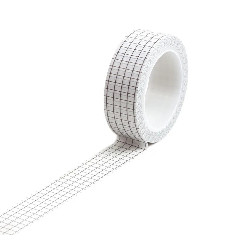 Color Grid Washi Tape Set