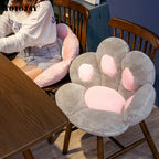 Bear & Cat Paw Pillow Animal Cushion Stuffed Plush Sofa