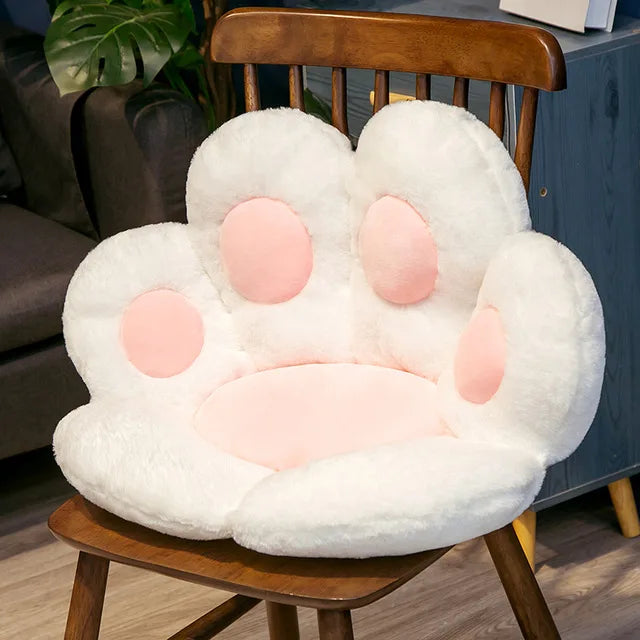 Bear & Cat Paw Pillow Animal Cushion Stuffed Plush Sofa