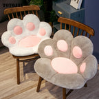 Bear & Cat Paw Pillow Animal Cushion Stuffed Plush Sofa