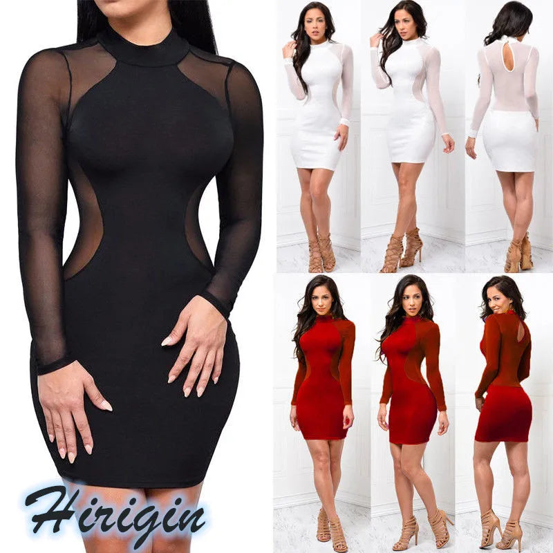 O-Neck Backless Dress