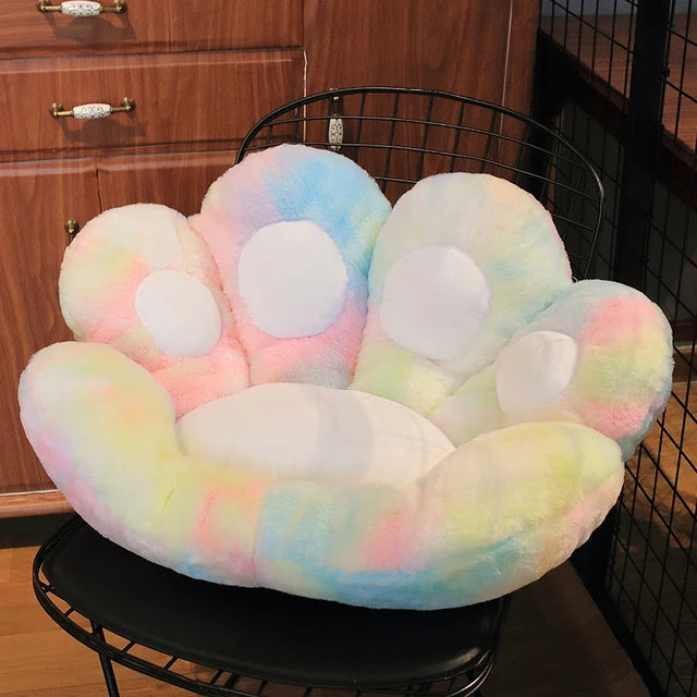 Bear & Cat Paw Pillow Animal Cushion Stuffed Plush Sofa