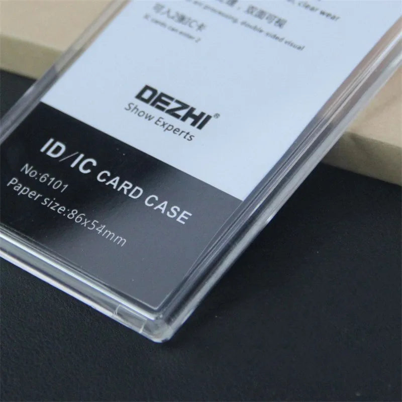 ID Card Holder Keychain
