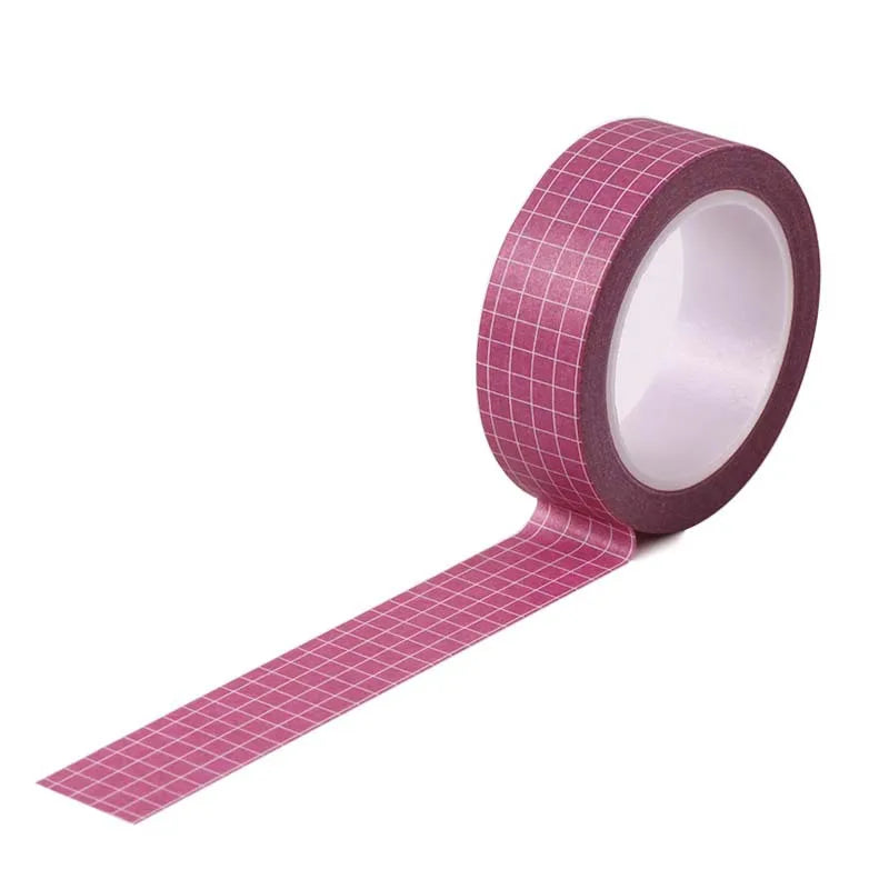 Color Grid Washi Tape Set