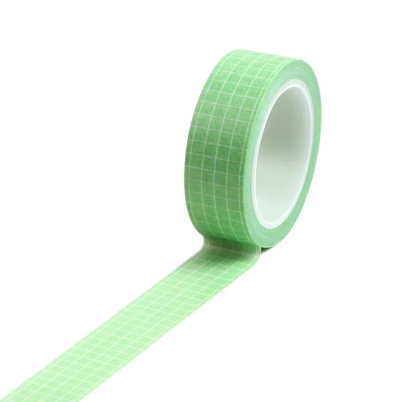 Color Grid Washi Tape Set