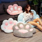 Bear & Cat Paw Pillow Animal Cushion Stuffed Plush Sofa