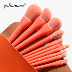 GAHAMACA Makeup Brushes Set 10pcs