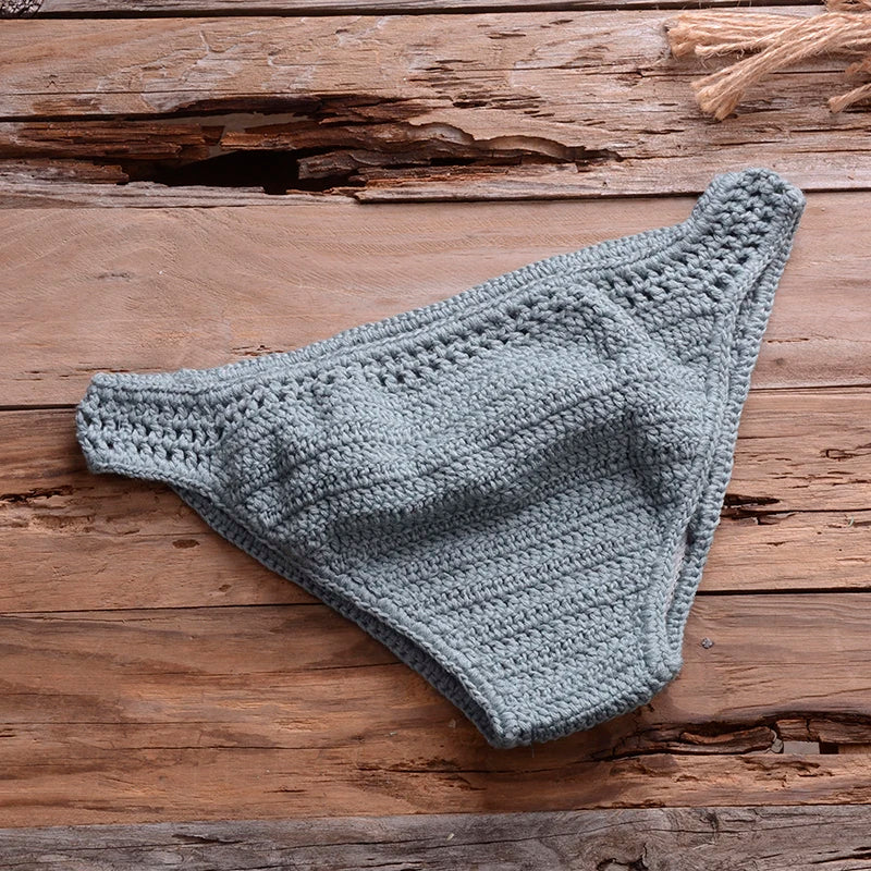 Knitted Crochet Swimsuit