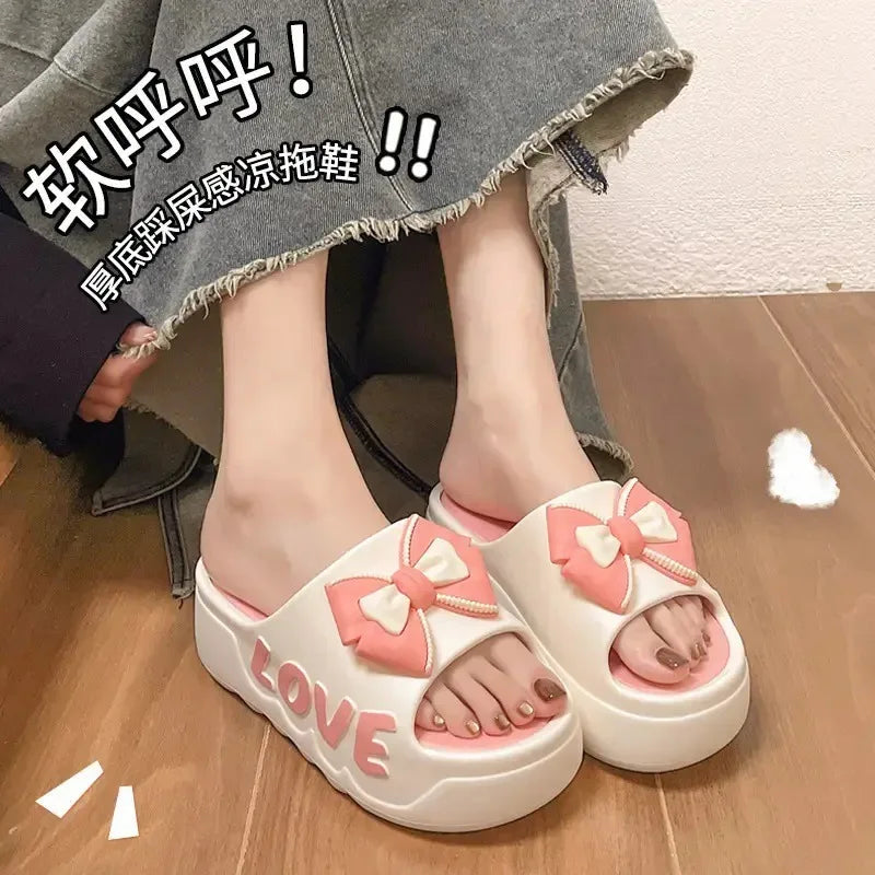 Limited Edition Girlie Platform love slippers