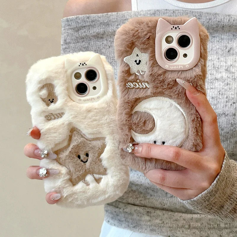 Plush Warm Fashion Mobile Phone Cases