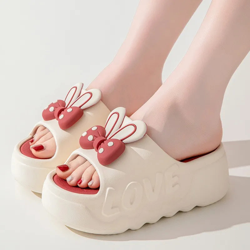 Limited Edition Girlie Platform love slippers
