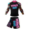Hot Designs Rash Guards Shorts MMA BJJ Sets