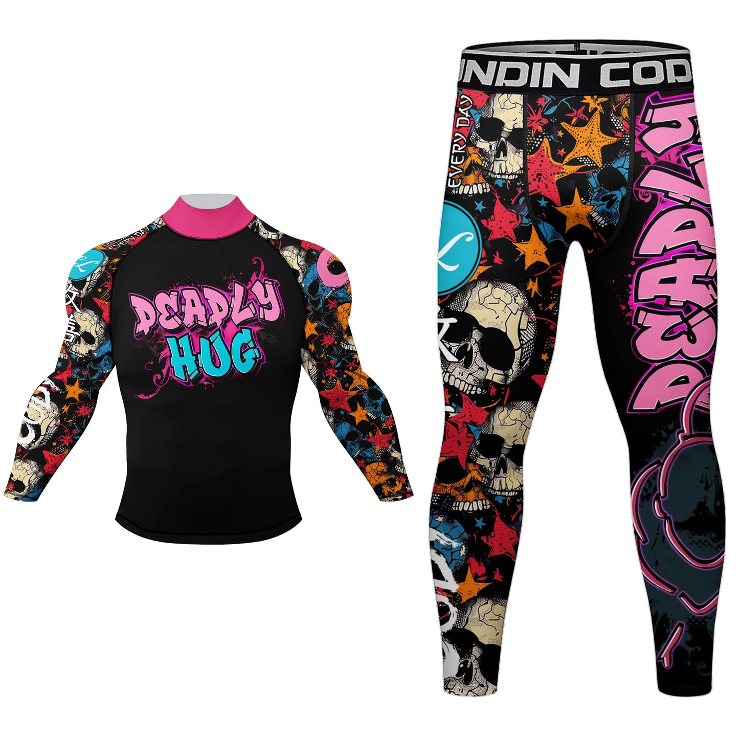 Hot Designs Rash Guards Shorts MMA BJJ Sets