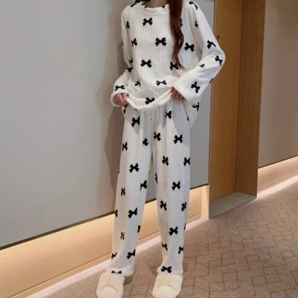 Women's Pajamas Set Winter