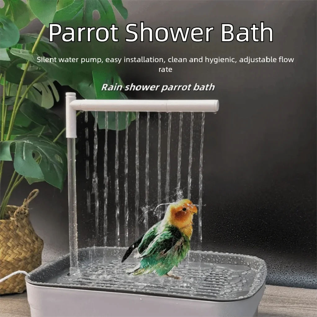 High Quality Automatic Parrot Bird Bath