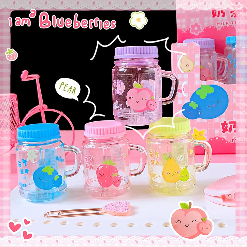 fruit cup shape pencil sharpener