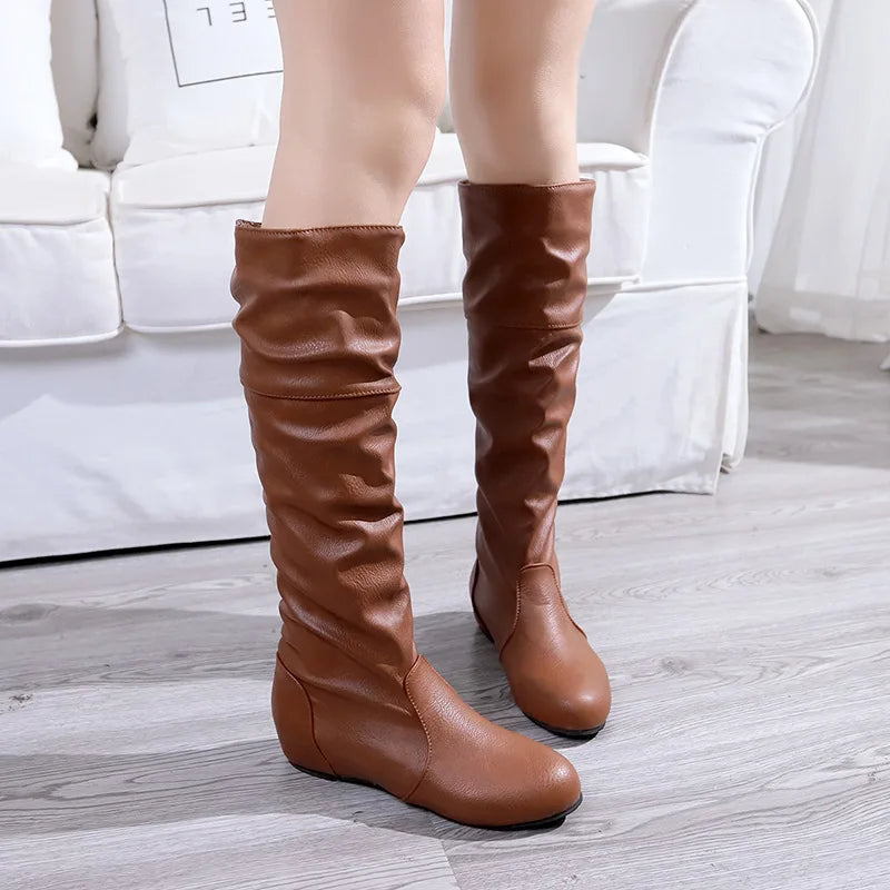 High Long Western Cowgirl Boots