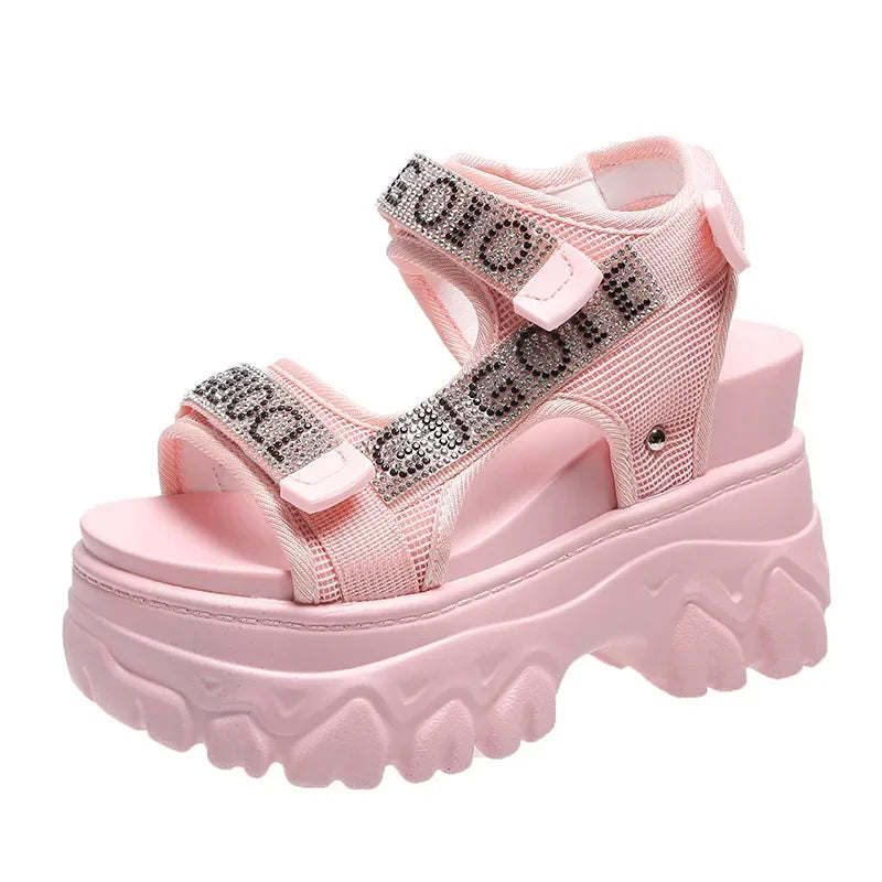 High Heels Open-toed Sandals