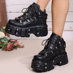 New Casual Platform round toe sneakers