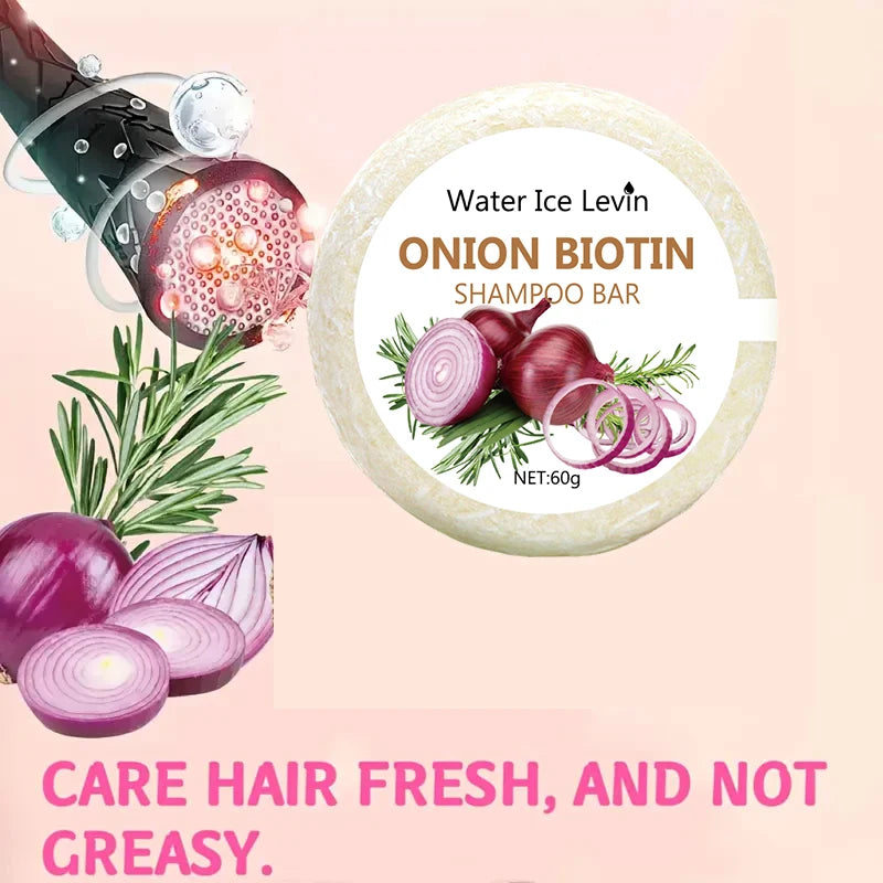 Onion & Biotin Hair Wash Bar - 60g