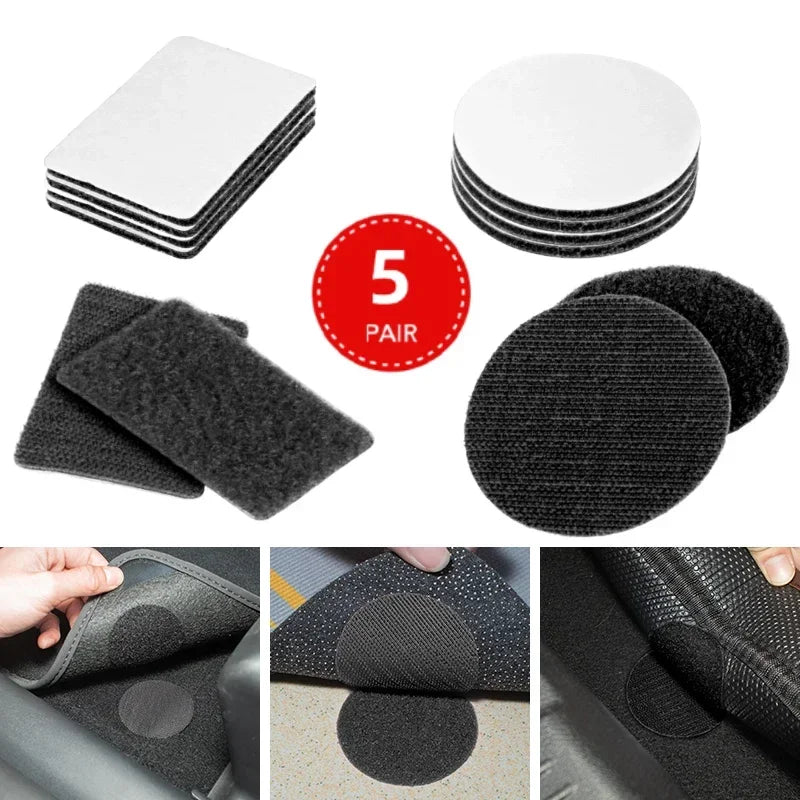Car Carpet Tape Self Adhesive Fastener Sticker