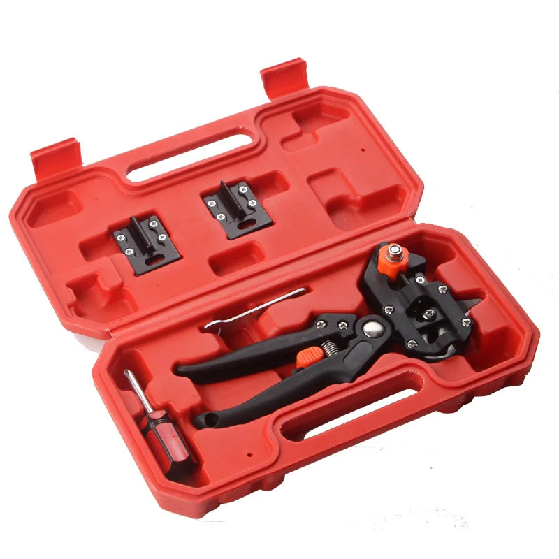 Professional Red Toolbox Grafting Pruner Garden and Farming tools